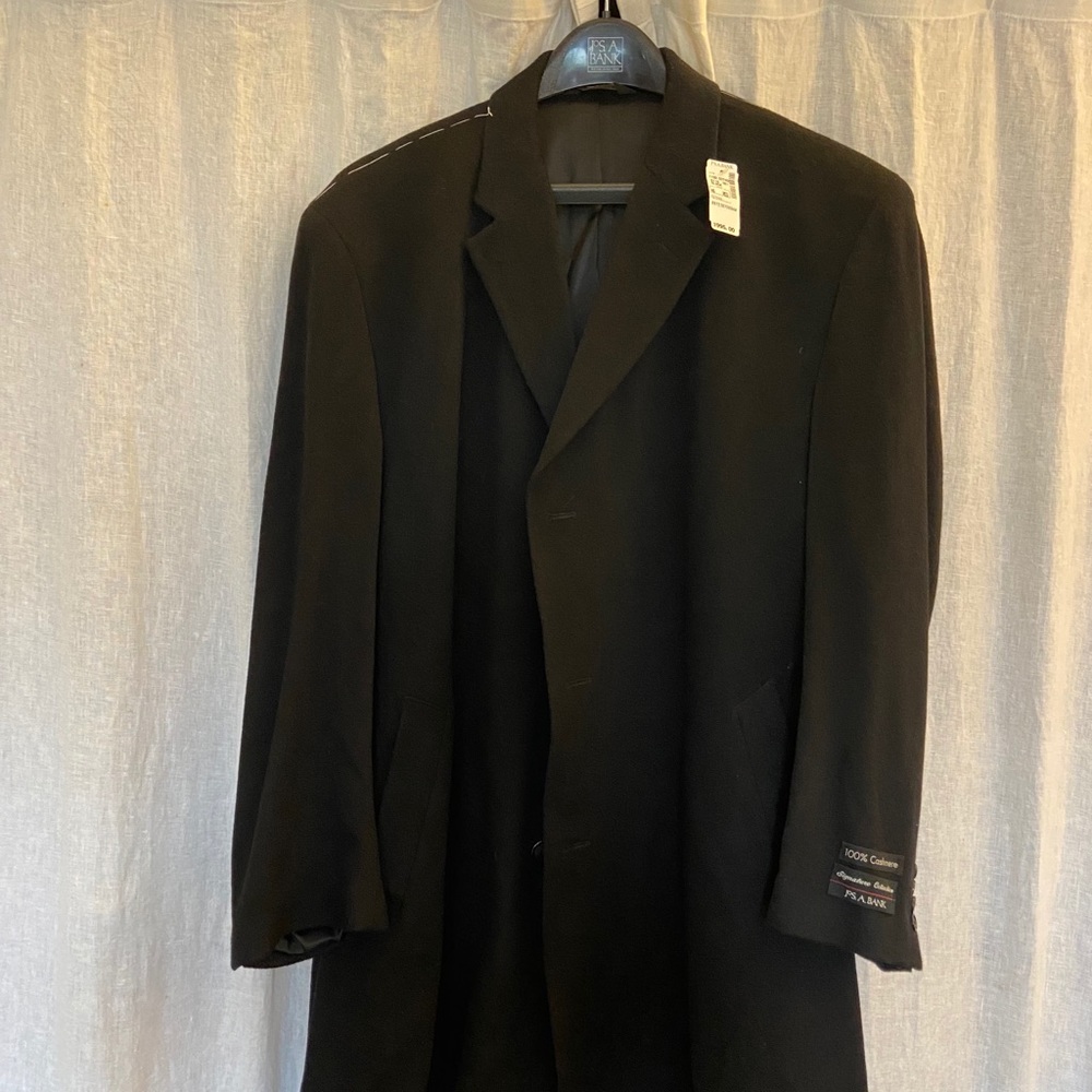 100% Cashmere Signature Men’s Overcoat
